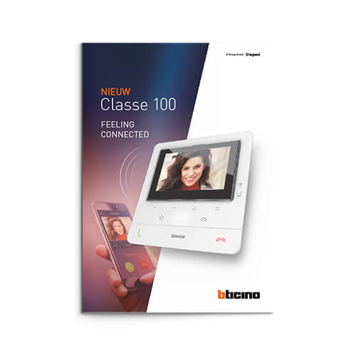 Brochure Classe 100 geconnecteerde videofoon